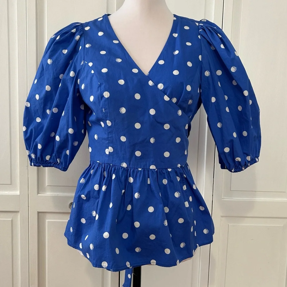 Lilly Pulitzer Kara Cotton Wrap Top 